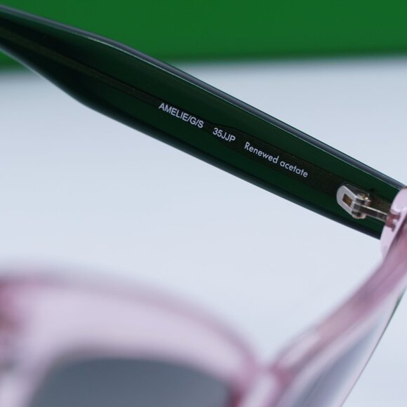 Kate Spade AMELIE/G/S 035J JP Cat Eye Sunglasses - Pink/Green main image 5